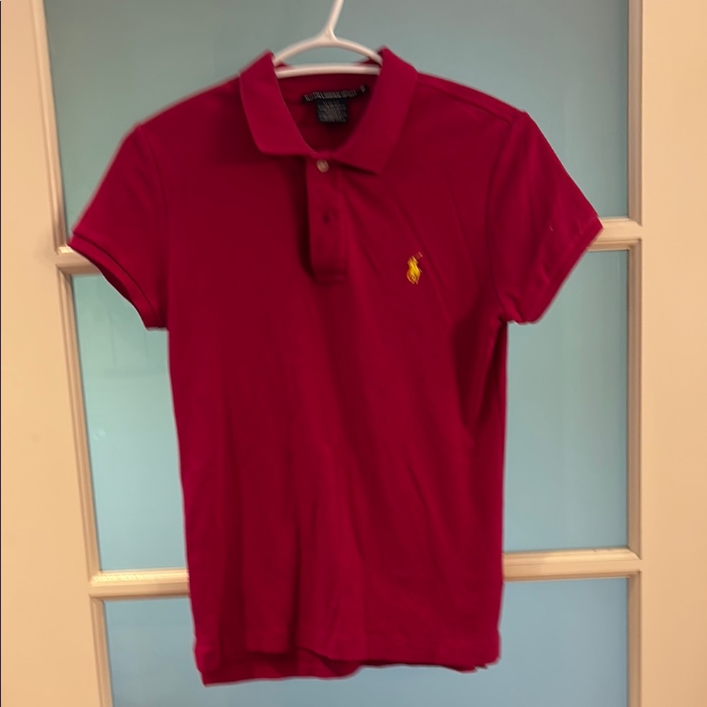 Polo by Ralph Lauren Pink Polo Shirt Iconic Design